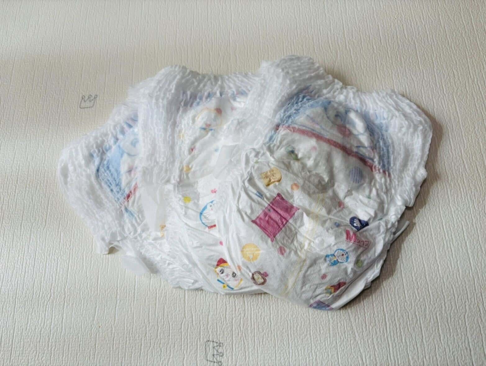 赤ちゃんファーストのポイントで交換したオムツ